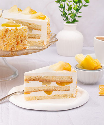 Pine Apple-Peach Cake